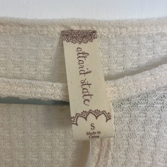 Altar’d State Ivory Top - Picture 3 of 5